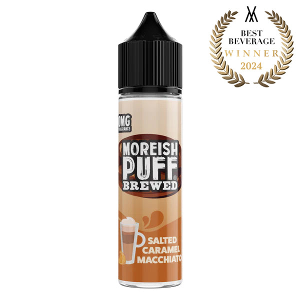 Moreish Puff Salted Caramel Macchiato Brewed 50ml Short Fill