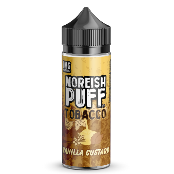 Moreish Puff Vanilla Custard Tobacco 100ml Short Fill