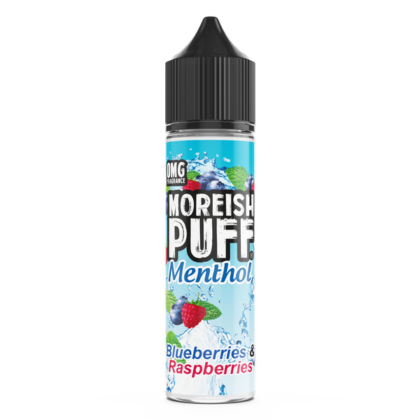Moreish Puff Blueberries & Raspberries Menthol 50ml Short Fill