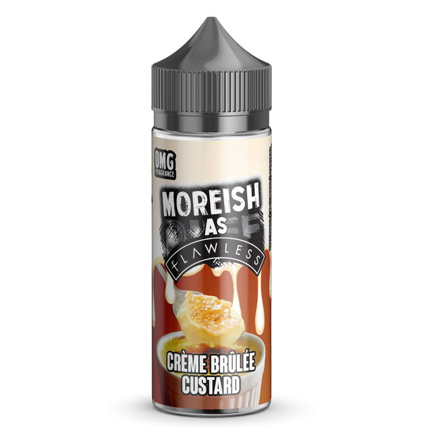 Moreish as Flawless Creme Brulee Custard 100ml Short Fill