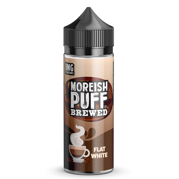 Moreish Puff Flat White Brewed 100ml Short Fill