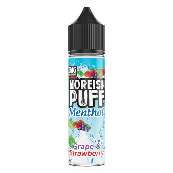 Moreish Puff Grape & Strawberry Menthol 50ml Short Fill