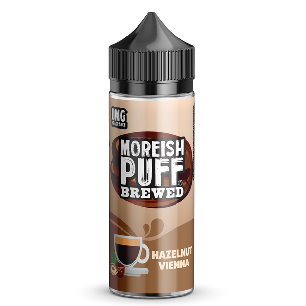 Moreish Puff Hazelnut Vienna Brewed 100ml Short Fill