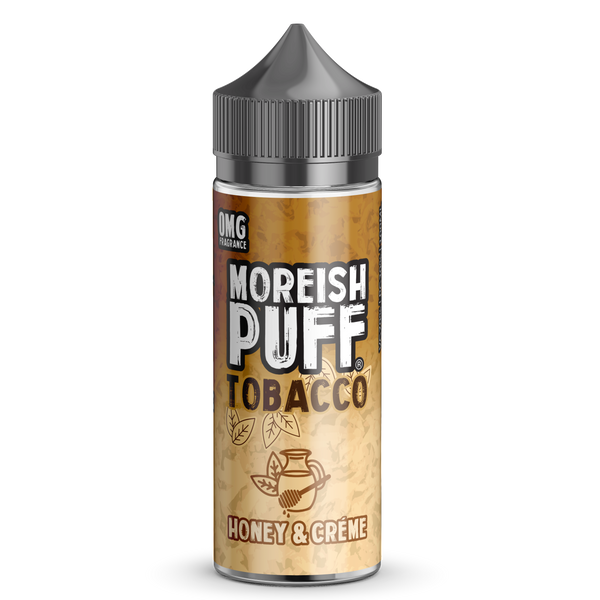 Moreish Puff Honey & Creme Tobacco 100ml Short Fill