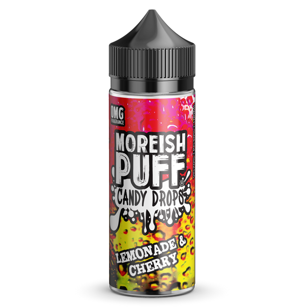 Moreish Puff Lemonade & Cherry Candy Drops 100ml Short Fill
