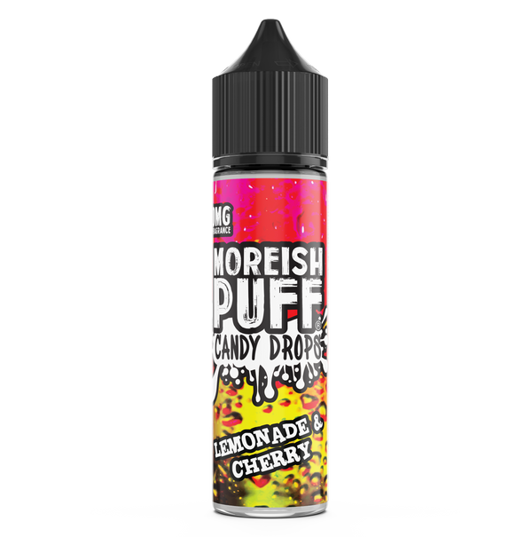 Moreish Puff Lemonade & Cherry Candy Drops 50ml Short Fill