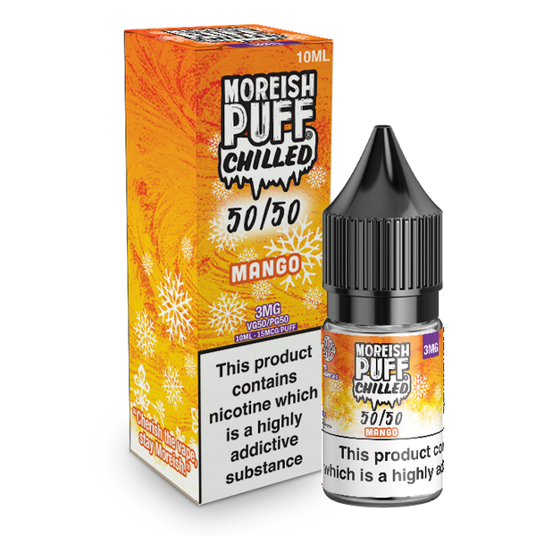 Moreish Puff Mango Chilled 10ml 50/50 E-Liquid