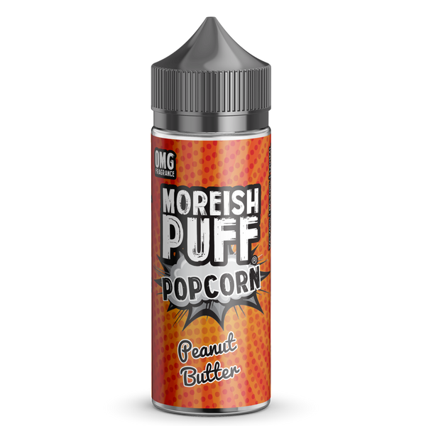 Moreish Puff Peanut Butter Popcorn 100ml Short Fill
