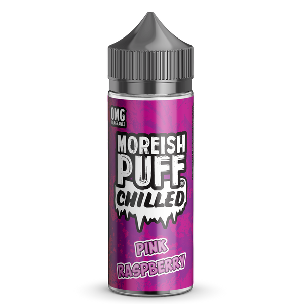 Moreish Puff Pink Raspberry Chilled 100ml Short Fill