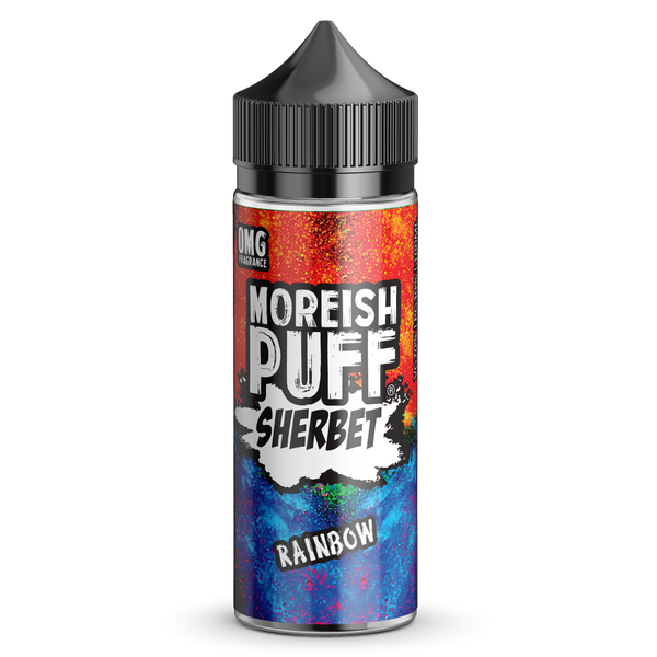 Moreish Puff Rainbow Sherbet 100ml Short Fill