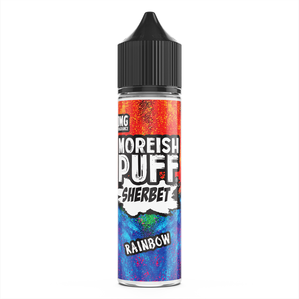 Moreish Puff Rainbow Sherbet 50ml Short Fill