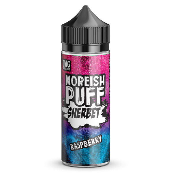 Moreish Puff Raspberry Sherbet 100ml Short Fill