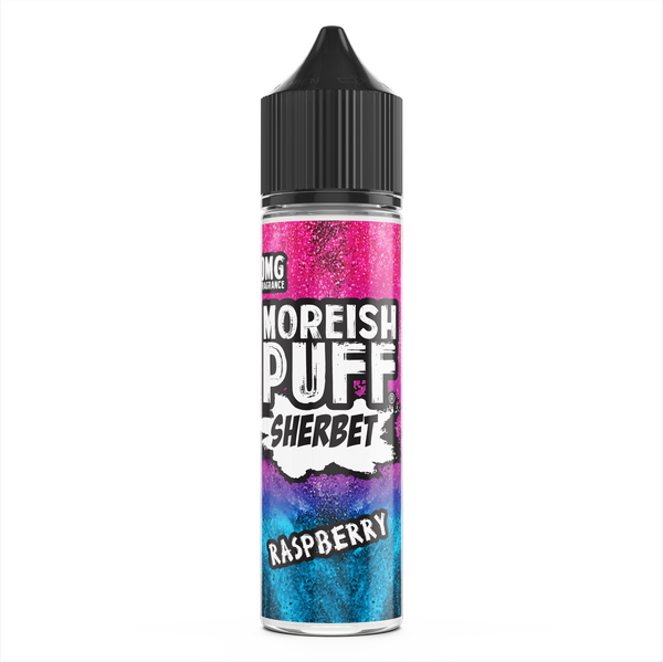 Moreish Puff Raspberry Sherbet 50ml Short Fill