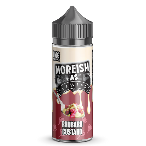 Moreish as Flawless Rhubarb Custard 100ml Short Fill