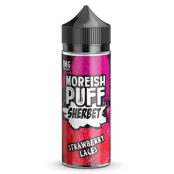 Moreish Puff Strawberry Laces Sherbet 100ml Short Fill