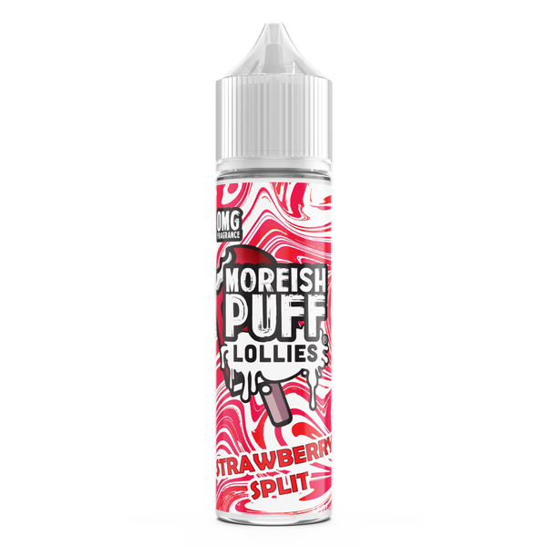 Moreish Puff Strawberry Split Lollies 50ml Short Fill