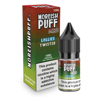 Moreish Puff Twister Lollies 10ml Nic Salt
