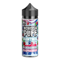 Moreish Puff Blueberries & Raspberries Menthol 100ml Short Fill