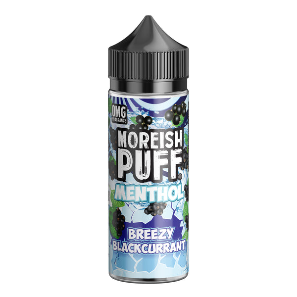 Moreish Puff Blackcurrant Menthol 100ml Short Fill