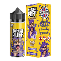 Moreish Puff Manju Man Mango Grape 100ml Short Fill