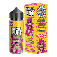Moreish Puff Manju Man Mango Strawberry 100ml Short Fill