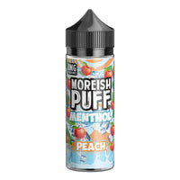 Moreish Puff Peach Menthol 100ml Short Fill