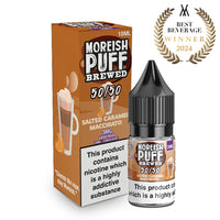 Moreish Puff Salted Caramel Macchiato Brewed 10ml 50/50 E-Liquid
