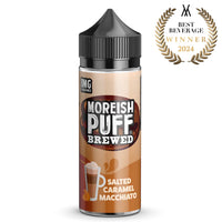 Moreish Puff Salted Caramel Macchiato Brewed 100ml Short Fill