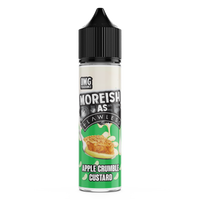 Moreish as Flawless Apple Crumble Custard 50ml Short Fill