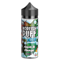 Moreish Puff Iced Apple & Mango Sherbet 100ml Short Fill