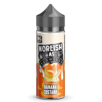 Moreish as Flawless Banana Custard 100ml Short Fill
