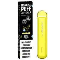 Moreish Puff Air Bar Banana Ice Disposable Pod Device