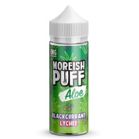 Moreish Puff Blackcurrant Lychee Aloe 100ml Short Fill