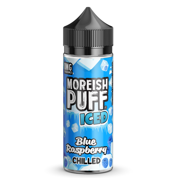 Moreish Puff Iced Blue Raspberry Chilled 100ml Short Fill