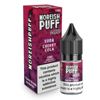 Moreish Puff Cherry Cola Soda 10ml Nic Salt