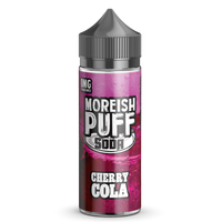 Moreish Puff Cherry Cola Soda 100ml Short Fill