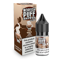 Moreish Puff Flat White Brewed 10ml Nic Salt