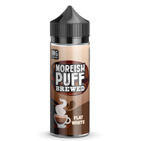 Moreish Puff Flat White Brewed 100ml Short Fill