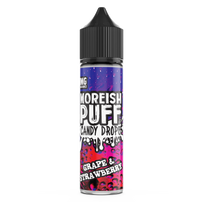 Moreish Puff Grape & Strawberry Candy Drops 50ml Short Fill