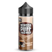 Moreish Puff Hazelnut Vienna Brewed 100ml Short Fill