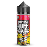 Moreish Puff Lemonade & Cherry Candy Drops 100ml Short Fill