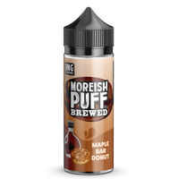 Moreish Puff Maple Bar Donut Brewed 100ml Short Fill