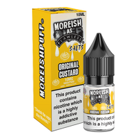 Moreish As Flawless Original Custard 10ml Nic Salt