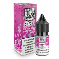 Moreish Puff Pink Raspberry Chilled 10ml 50/50 E-Liquid