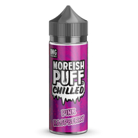 Moreish Puff Pink Raspberry Chilled 100ml Short Fill