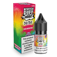Moreish Puff Rainbow Sherbet 10ml 50/50 E-Liquid
