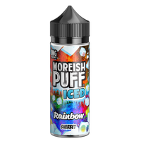 Moreish Puff Iced Rainbow Sherbet 100ml Short Fill