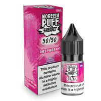 Moreish Puff Raspberry Sherbet 10ml 50/50 E-Liquid