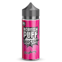 Moreish Puff Raspberry Popcorn 100ml Short Fill