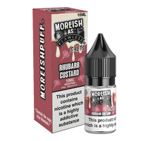 Moreish As Flawless Rhubarb Custard 10ml Nic Salt